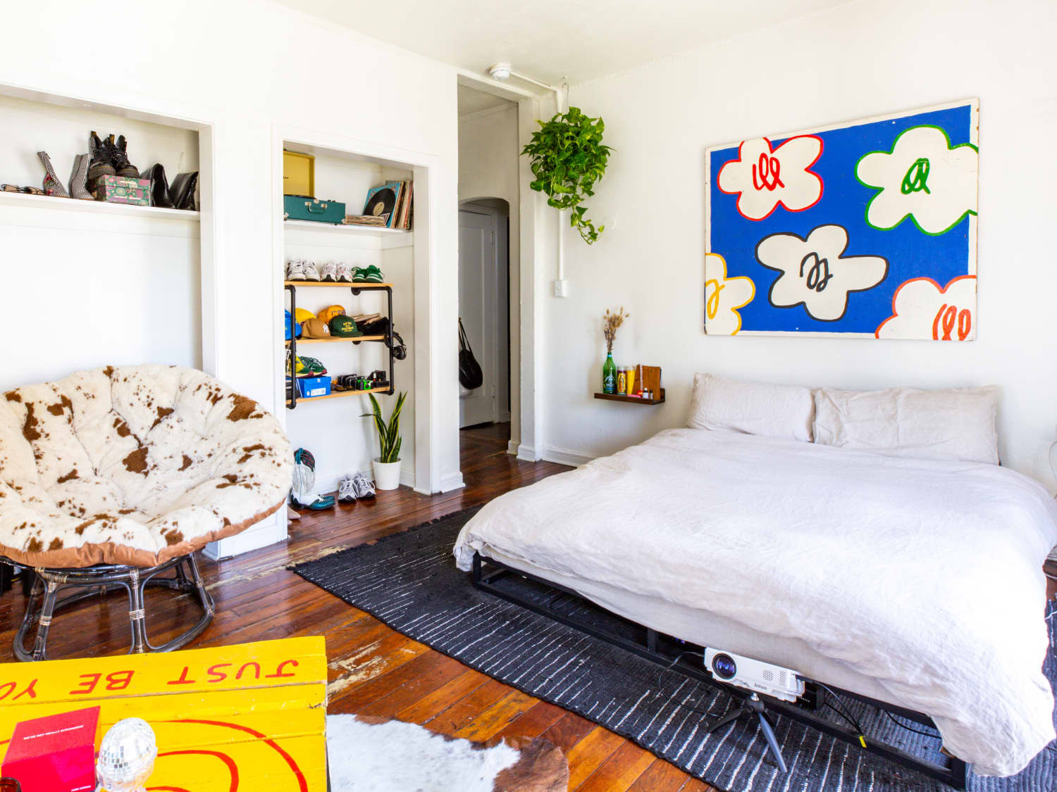 This Viral Organizing Hack Turns a Wine Rack into Shoe Storage Apartment Therapy